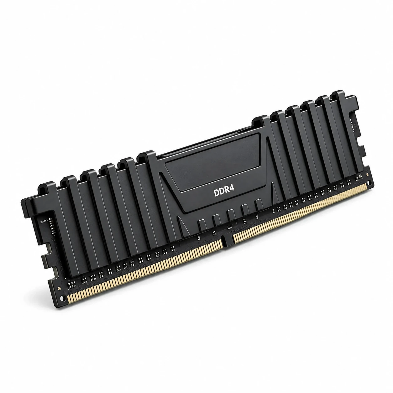 DDR4 memory kit, three-quarter angled view